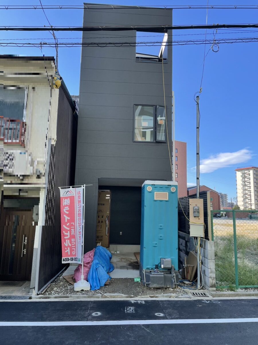 【新築一戸建て】大阪市東淀川区相川１丁目　完成間近です！